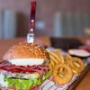 Calabrese + Burrata Burger Calabrese + Burrata Burger
